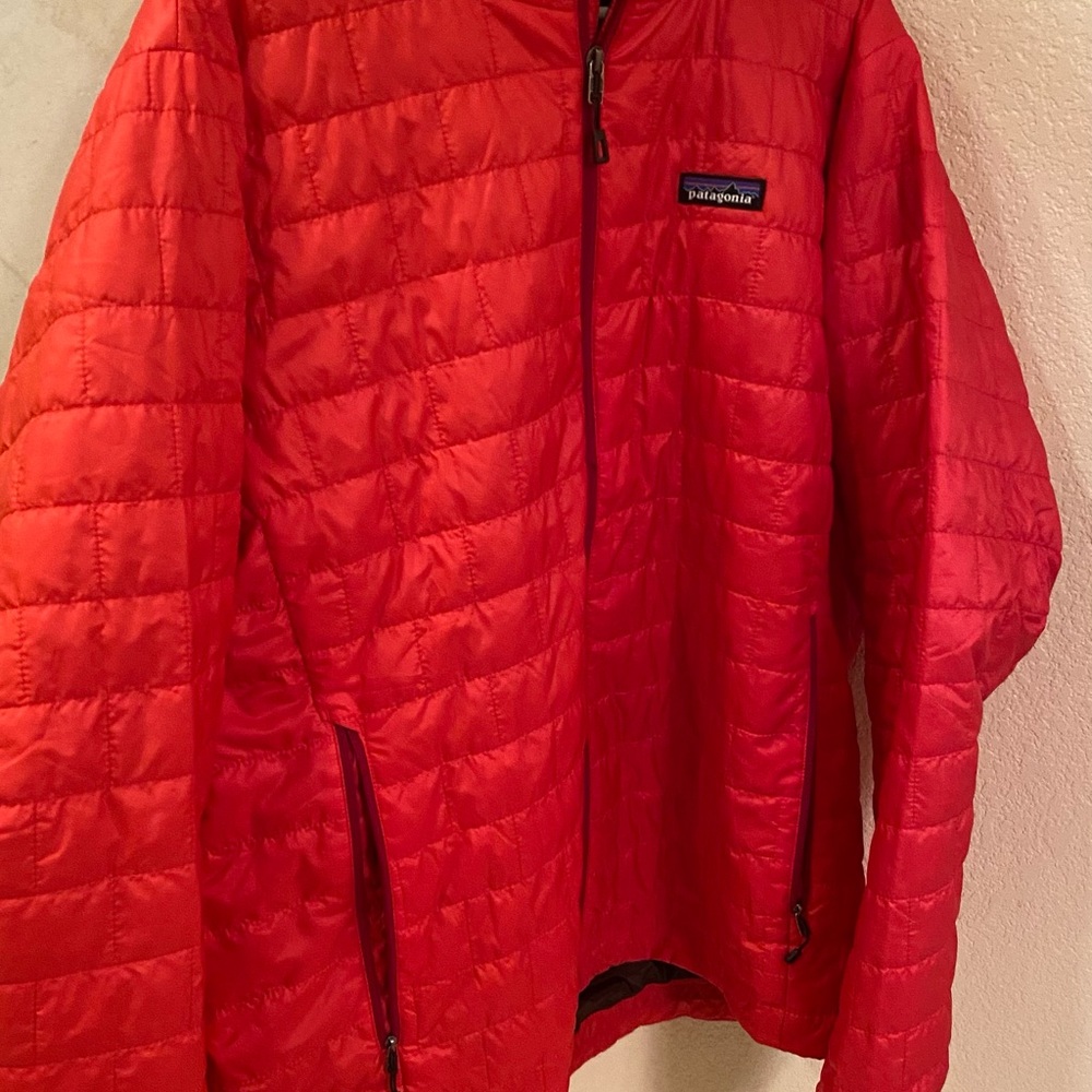 Patagonia X-Large Nano Puff Insulated Jacket Cochineal Red